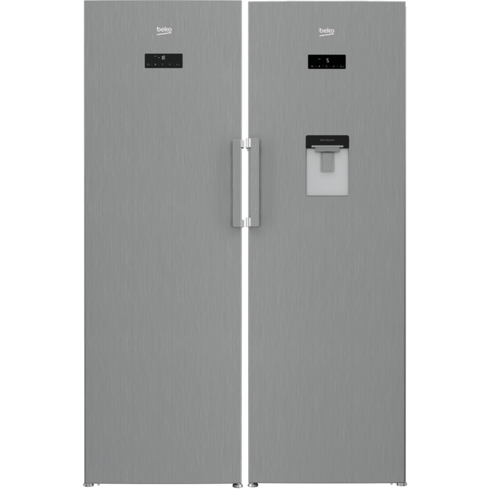 یخچال فریزر دوقلو بکو استیل 8 کشو 40 فوت