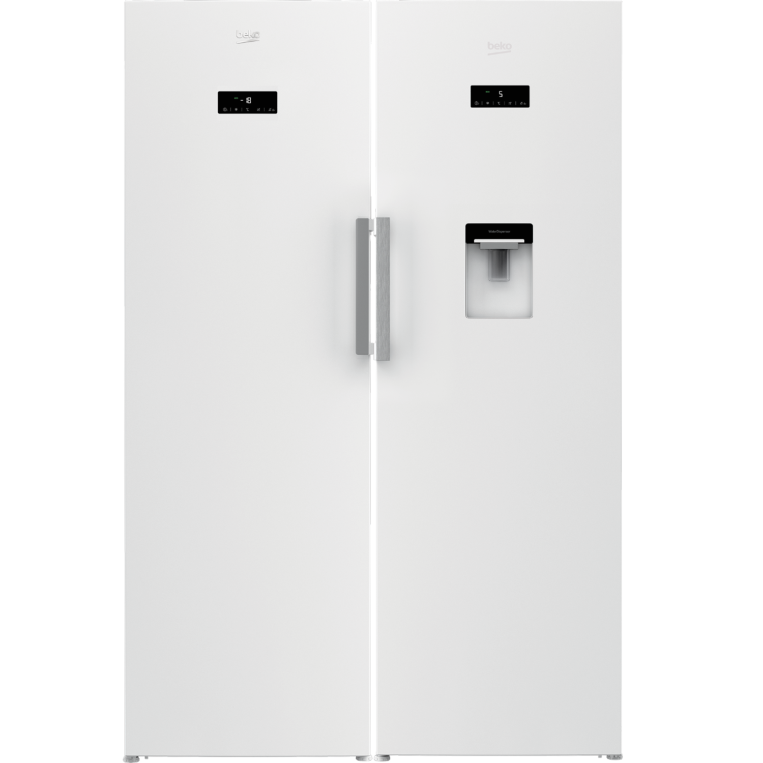 یخچال فریزر دوقلو بکو سفید 8 کشو 40 فوت