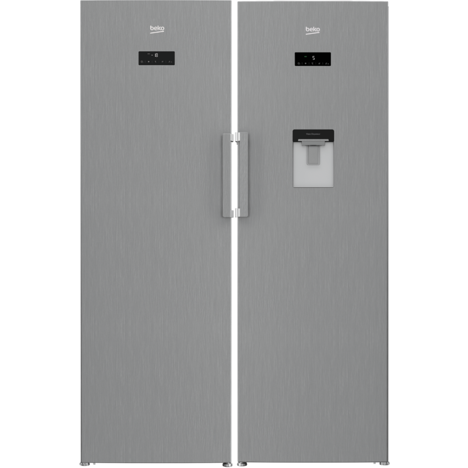 یخچال فریزر دوقلو بکو استیل 8 کشو 40 فوت